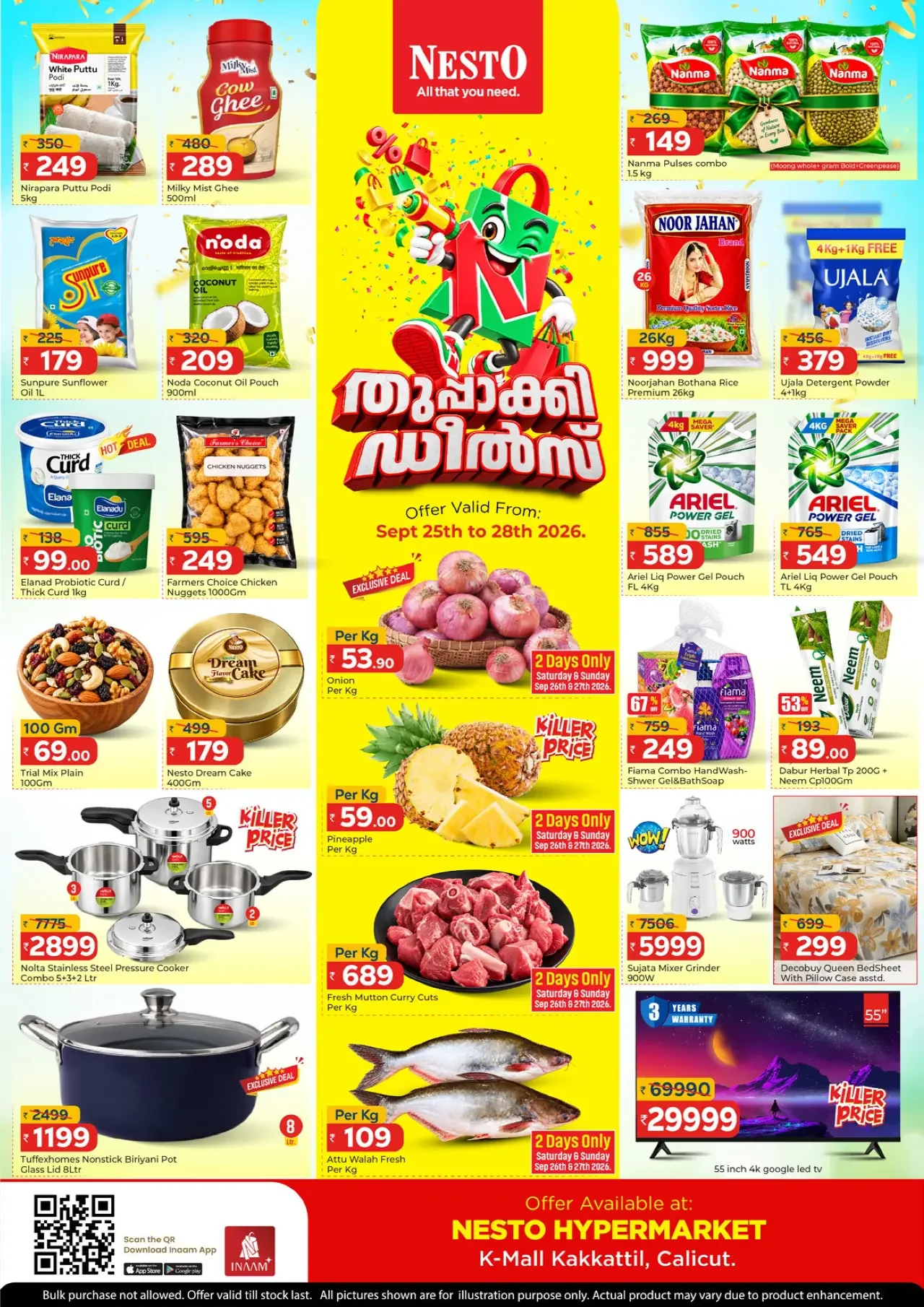 Nesto K-Mall Kakkattil Deals | Latest Offers page 1