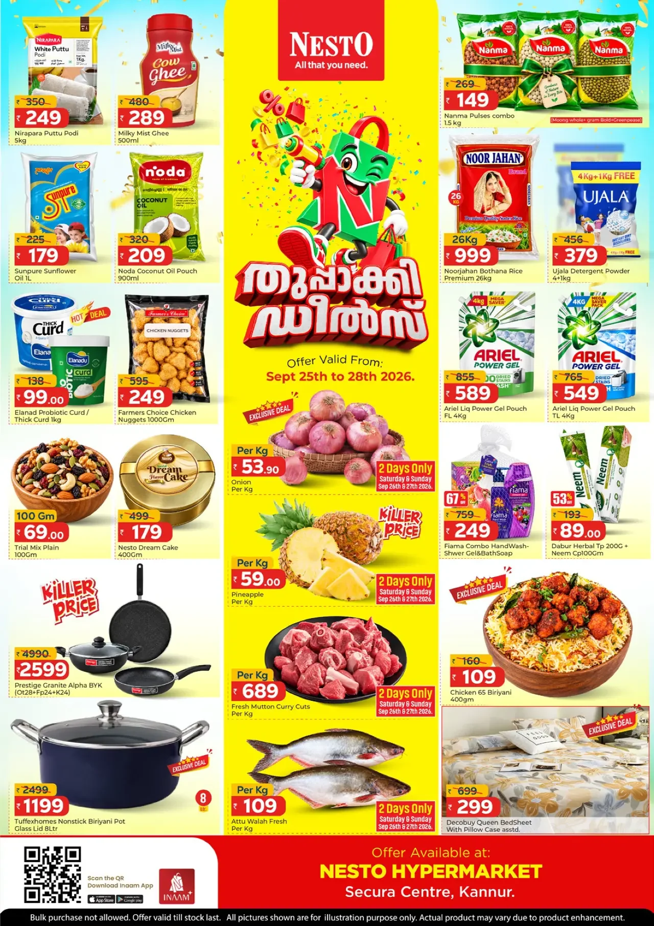 Nesto Secura Centre Kannur | Latest Offers & Discount page 1