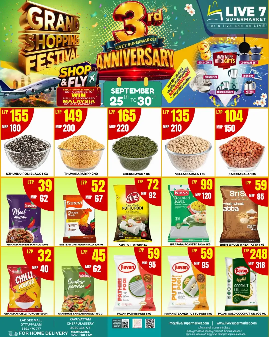 Live 7 Supermarket Shopping Festival Deals page 1