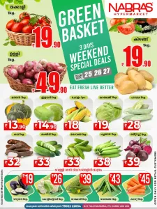 Weekend offer flyer cover