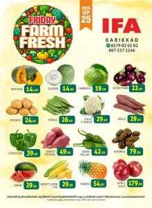 Farm fresh flyer cover