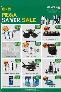 Makkah Hypermarket Mega Saver Sale | Offers & Deals flyer cover