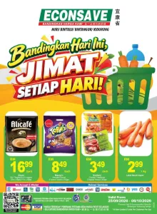Econsave | Latest Promotions & Catalogue flyer cover
