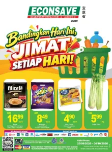 Econsave Sabah | Latest Promotion & Catalogue flyer cover