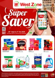 West Zone Supermarket | Latest Offers & Discounts flyer cover