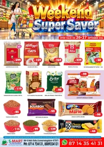 Weekend offer flyer cover