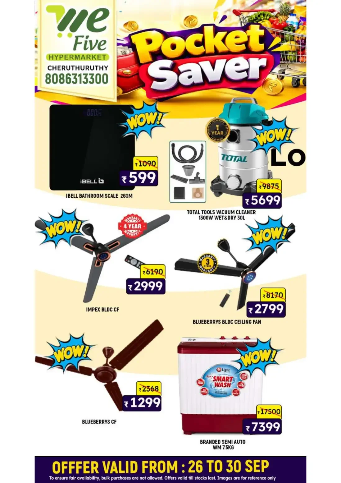 We Five Cheruthuruthy Pocket Saver Offers page 5