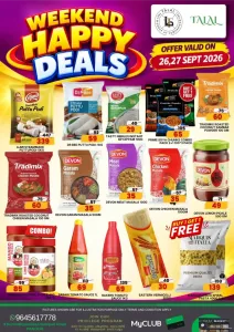 Talal Market Panoor Happy Deals | Offers & Promos flyer cover