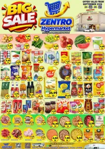 Zentro Hypermarket Big Sale Offers flyer cover