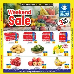 Sun & Sand Discount Center | Latest Offers & Deals flyer cover