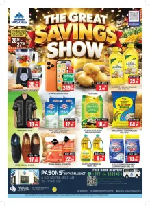 Pasons Al Quoz | Latest Offers & Discounts flyer cover