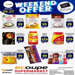 Weekend offer flyer cover