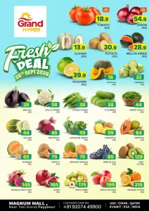 Fresh deals flyer cover