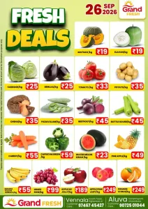 Fresh deals flyer cover