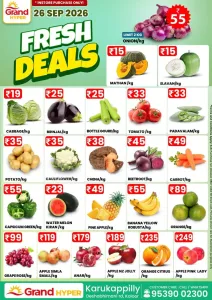 Fresh deals flyer cover