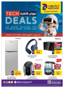 ADCOOP Tech Deals | Electronics & Appliance Offers flyer cover