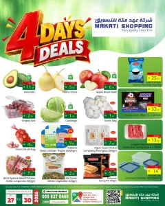 Makati Shopping 4 Days Deals | Fresh Produce & Offers flyer cover