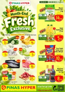 Pinas Hyper Month-End Fresh Exclusive | Offers & Deals flyer cover