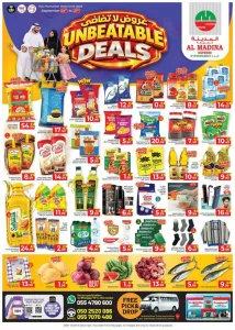 Al Madina Express Unbeatable Deals | Offers & Promotions flyer cover