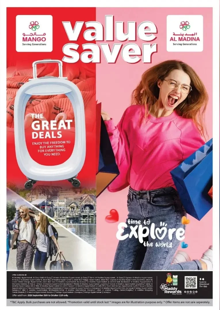 Al Madina Value Saver | The Great Deals Offers page 1