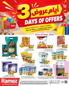 Ramez 3 Days of Offers | Latest Deals flyer cover