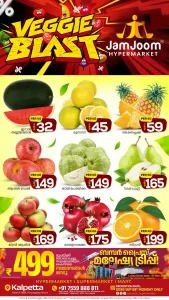 veggie blast flyer cover