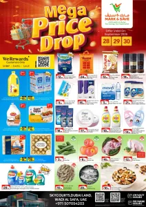 Mark & Save Dubai | Latest Offers & Discounts flyer cover