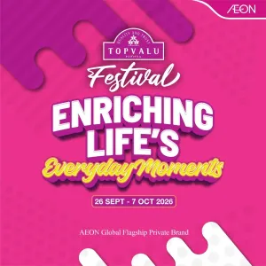 AEON Malaysia | Latest Promotions & Catalogue flyer cover