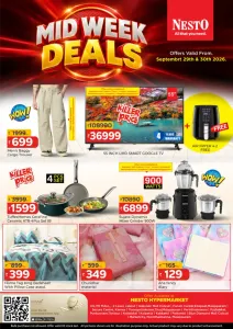 Mid Week Offers & Discounts flyer cover