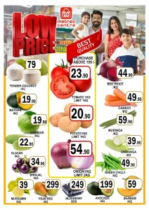 Low prices flyer cover