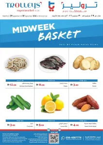 Midweek market flyer cover