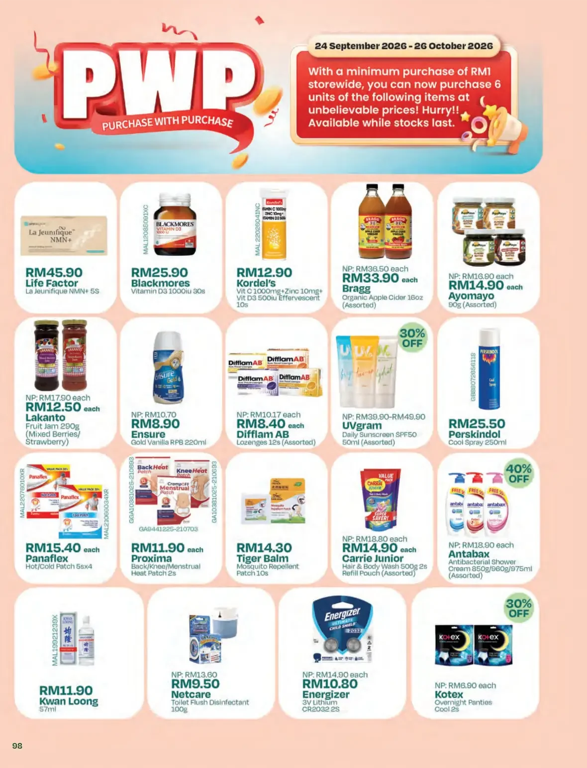 Caring Pharmacy | Latest Promotions & Catalogue page 98