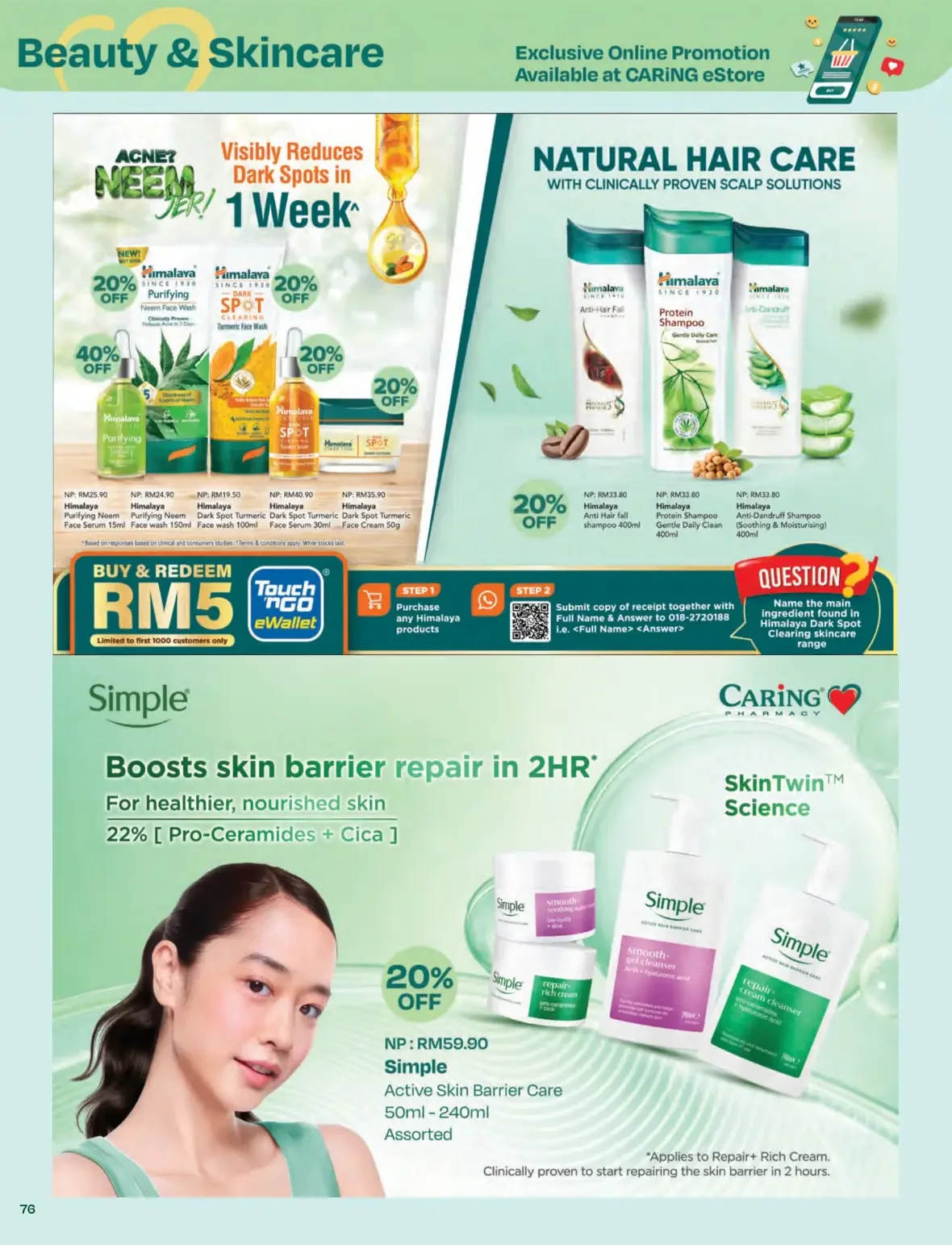 Caring Pharmacy | Latest Promotions & Catalogue page 76