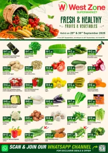West Zone Supermarket | Latest Offers & Discounts flyer cover
