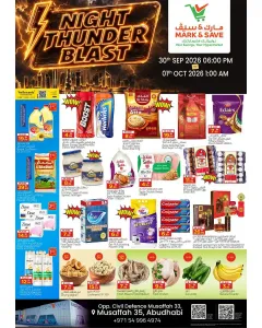 Mark & Save Musaffah | Latest Offers & Discounts flyer cover