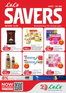 LuLu Savers Deals | Abu Dhabi & Al Ain Offers flyer cover