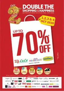 Double the Shopping Offers | LuLu Kozhikode flyer cover