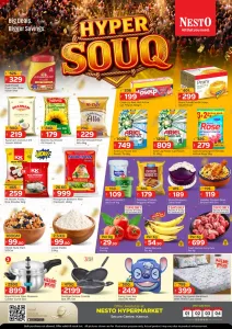 Hyper Souq Offers at Nesto Secura Centre Kannur flyer cover