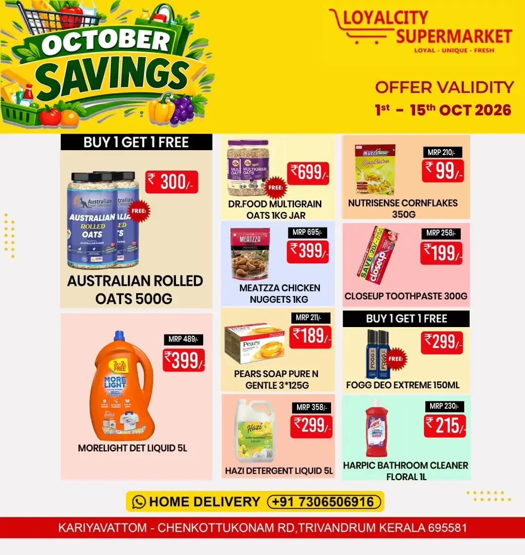 October Savings | Loyalcity Supermarket Trivandrum page 4