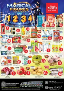 Magical Figures Deals | Nesto Hypermarket Jebel Ali flyer cover