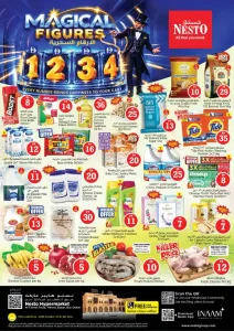 Magical Figures Deals | Nesto Bur Dubai flyer cover