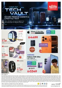 Tech Vault Deals | Nesto Hypermarket UAE flyer cover