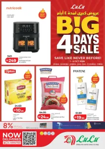 Big 4 Days Sale | Lulu Offers UAE flyer cover