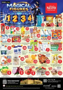 Magical Figures Deals | Nesto Hypermarket Sharjah flyer cover