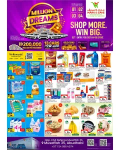 Million Dreams Offers | Mark & Save Abu Dhabi flyer cover