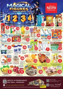 Magical Figures Deals | Nesto Mia Mall Sharjah flyer cover