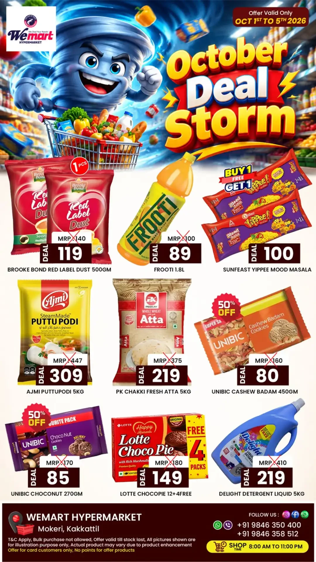 October Deal Storm Offers | Wemart Hypermarket page 1