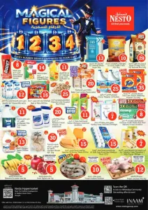 Magical Figures Deals | Nesto Hypermarket Sharjah flyer cover