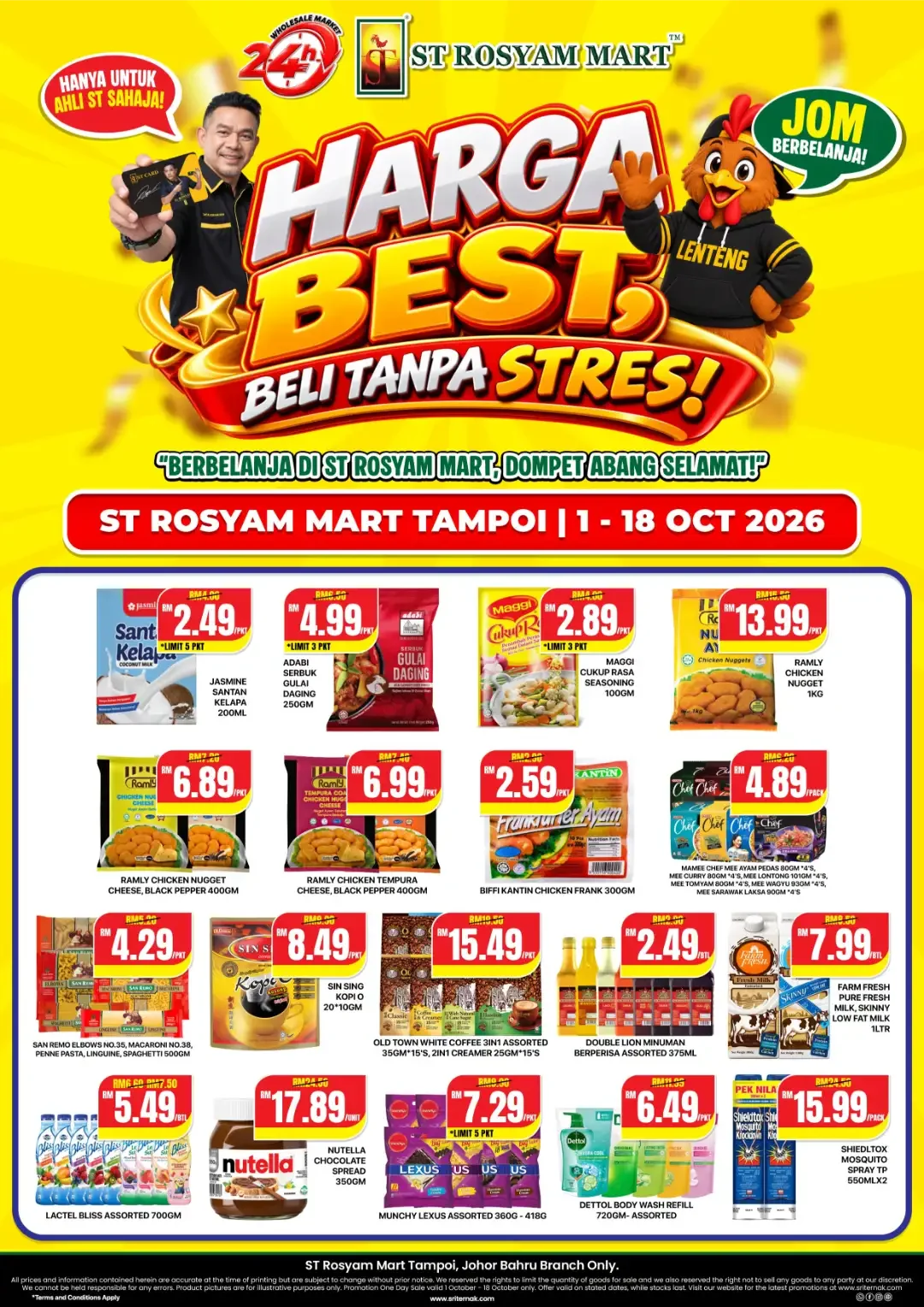 Harga Best Member Promotion & Catalogue | St Rosyam Mart page 4