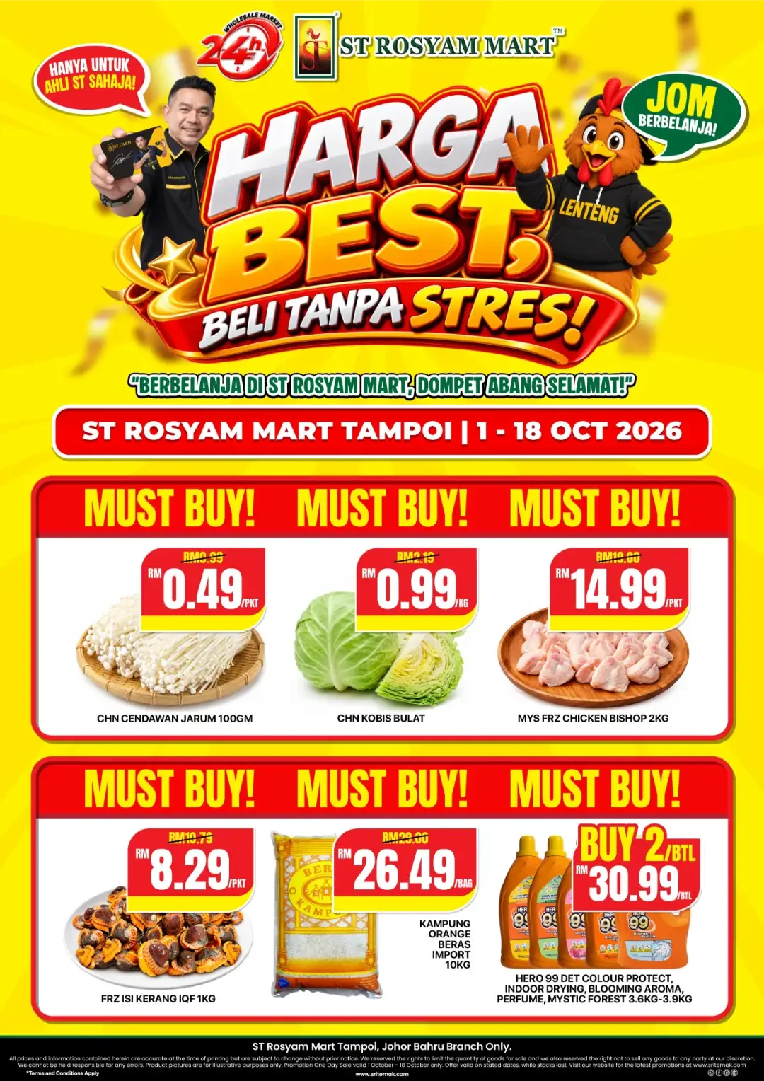 Harga Best Member Promotion & Catalogue | St Rosyam Mart page 1